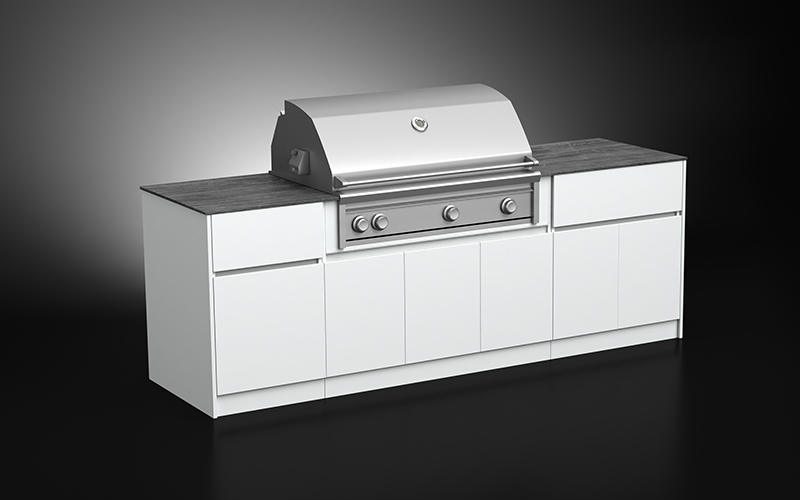 Powder-Coated-Outdoor-Cabinets-For-42-Built-in-Grill